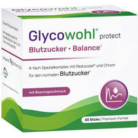 Produktbild von GLYCOWOHL Blutzucker Balance Sticks mit Chrom vegan 30 Stück