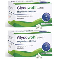 Produktbild von Glycowohl Magnesium 400 mg Kapseln vegan ohne Zusatzstoffe