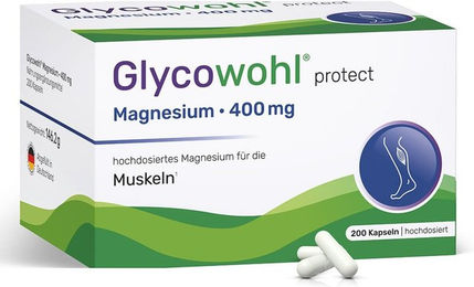 Glycowohl Magnesium 400 mg vegan Kapseln 200 Stück – Bild 1 von 3