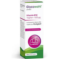 Produktbild von Glycowohl Vitamin B12 Tropfen vegan für Erwachsene 500 µg