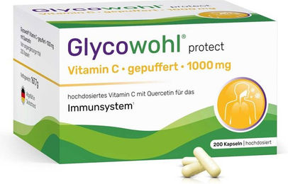 Glycowohl Vitamin C 1000 mg mit Quercetin vegan Kapseln – Bild 1 von 1