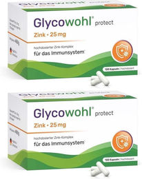 Glycowohl Zink-Komplex 25 mg Kapseln vegan ohne Zusatzstoffe 120 Stück – Bild 1 von 2