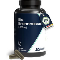 Produktbild von GOaktiv Bio Brennnessel Kapseln vegan ohne Zusatzstoffe 180 Kapseln