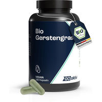 Produktbild von GOaktiv® Bio Gerstengras Kapseln vegan ohne Zusatzstoffe 180 Stück