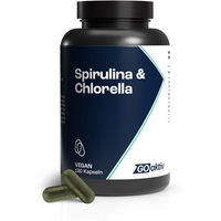 Produktbild von GOaktiv® Spirulina Chlorella Superfood-Mischung Kapseln vegan ohne Zusatzstoffe 180 Stück