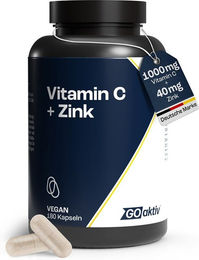 GOaktiv Vitamin C 2000 mg Kapseln 180 Stück – Bild 1 von 1