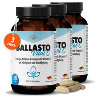 Produktbild von Golden Peanut BallastoVital C Tabletten mit Maca und Ascorbinsäure Bio 360 Stück