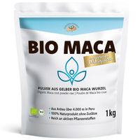 Produktbild von Golden Peanut Bio Maca Pulver naturrein ohne Zusatzstoffe 1kg