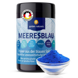 Golden Peanut Blue Spirulina Pulver vegan 100g – Bild 1 von 8