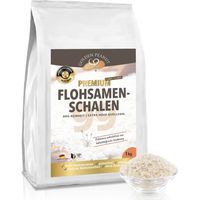 Produktbild von Golden Peanut Flohsamenschalen Pulver glutenfrei und ohne Zusatzstoffe 1kg