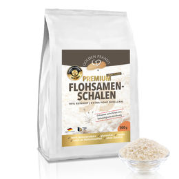 Golden Peanut Flohsamenschalen Pulver ohne Zusatzstoffe 500g – Bild 1 von 4
