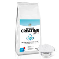 Produktbild von Golden Peanut Kreatin Monohydrat Pulver micronized vegan ohne Zusatzstoffe 1kg