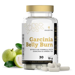 Golden Tree Garcinia Belly Burn Garcinia Cambogia Kapseln glutenfrei und laktosefrei 60 Stück – Bild 1 von 3
