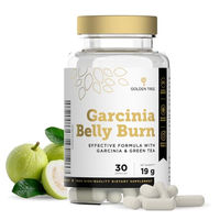 Produktbild von Golden Tree Garcinia Belly Burn Garcinia Cambogia Kapseln glutenfrei und laktosefrei 60 Stück