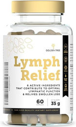 Golden Tree Lymph Relief Kräuter-Komplex mit Kelp Braunalge Kapseln 60 Stück – Bild 1 von 3