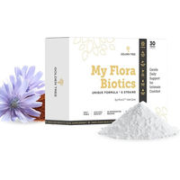 Produktbild von Golden Tree My Flora Biotics Bakterienkulturen für Frauen, 30 Kapseln, pflanzlicher Ursprung, laktosefrei und glutenfrei