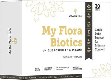 Golden Tree My Flora Biotics Kapseln für Frauen laktosefrei und glutenfrei ohne Zusatzstoffe – Bild 1 von 3