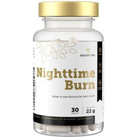 Produktbild von Golden Tree Nighttime Burn mit Baldrian und Ballaststoff-Komplex vegan Kapseln