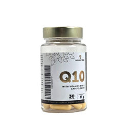 Golden Tree Q10 Kapseln mit Ubiquinon 50 mg vegan und laktosefrei 60 Stück – Bild 1 von 1