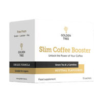 Produktbild von Golden Tree Slim Coffee Booster Pulver vegan und glutenfrei