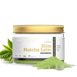 Golden Tree Slim Matcha Latte Matcha Pulver 180 g – Bild 1 von 3