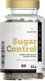Golden Tree Sugar Control mit Chrom und Kräuter-Komplex Kapseln glutenfrei laktosefrei ohne Zusatzstoffe 60 Stück – Bild 1 von 3
