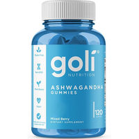 Produktbild von Goli Nutrition Ashwagandha mit Vitamin D Vegane Gummies 120 Stück