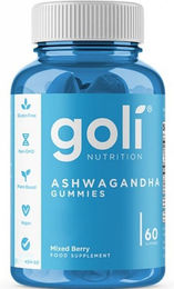 Goli Nutrition Ashwagandha mit Vitamin D2 vegane Gummies mit Beerengeschmack 60 Stück – Bild 1 von 1