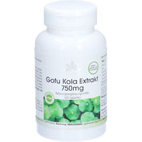 Produktbild von Gotu Kola Extrakt Warnke Vitalstoffe 750 mg Tabletten 120 Stück vegan mit Zink und Vitamin C