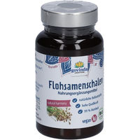 Produktbild von govinda Flohsamenschalen Kapseln Bio vegan glutenfrei ohne Zusatzstoffe