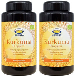 Govinda Kurkuma Kapseln Bio Vegan – Bild 1 von 1