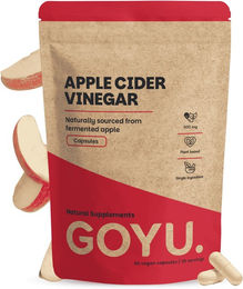 GOYU Apfelessig Kapseln 500 mg mit Mutter vegan und ohne Zusatzstoffe 60 Kapseln – Bild 1 von 6