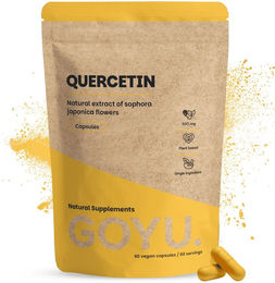 GOYU Quercetin Kapseln 500 mg 60 Kapseln vegan ohne Zusatzstoffe – Bild 1 von 6