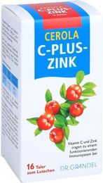 Grandel Cerola C plus Zink Lutschtabletten mit Acerola und Hagebutte 16 Stück – Bild 1 von 1