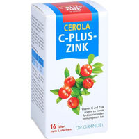 Produktbild von Grandel Cerola C plus Zink Lutschtabletten mit Acerola und Hagebutte 16 Stück