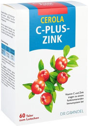 Grandel Cerola C plus Zink Lutschtabletten mit Acerola und Hagebutte 60 Stück – Bild 1 von 1
