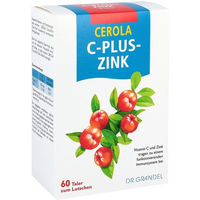 Produktbild von Grandel Cerola C plus Zink Lutschtabletten mit Acerola und Hagebutte 60 Stück