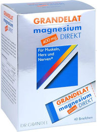 Grandelat Magnesium Direkt 400 mg Pulver 40 Stück – Bild 1 von 1