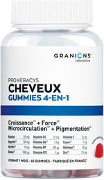 Granions Pro Keracys Haar 4in1 Gummis mit Zink, Biotin und Selen 60 Stück – Bild 1 von 1