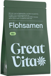GreatVita Bio Flohsamenschalen Pulver – Bild 1 von 4