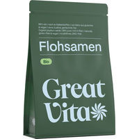 Produktbild von GreatVita Bio Flohsamenschalen Pulver