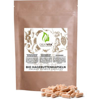 Produktbild von GreatVita Bio Hagebutten Kapseln 270 Stück vegan