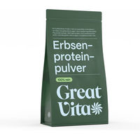 Produktbild von GreatVita Erbsenprotein Pulver vegan und glutenfrei neutral