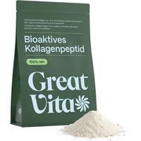 Produktbild von GreatVita Kollagen Pulver aus Rind mit Typ I und Typ III Hydrolysat ohne Zusatzstoffe