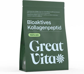 GreatVita Kollagen Pulver Rind Typ I und Typ III ohne Zusatzstoffe – Bild 1 von 3