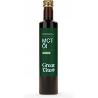 Produktbild von GreatVita MCT Öl auf Kokosölbasis mit C8 und C10 Fettsäuren 1000 ml