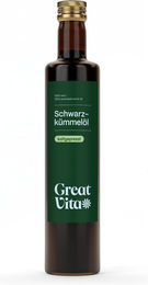 GreatVita Schwarzkümmelöl kaltgepresst und gefiltert vegan ohne Zusatzstoffe 2x 500 ml – Bild 1 von 5