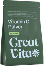 GreatVita Vitamin C Pulver mit Ascorbinsäure 400g ohne Zusatzstoffe – Bild 1 von 3