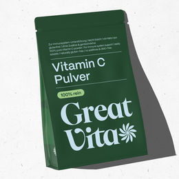 GreatVita Vitamin C Pulver mit Ascorbinsäure 800g ohne Zusatzstoffe – Bild 1 von 3