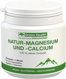 Green Health PURE NATUR Magnesium und Calcium Kapseln für Sportler – Bild 1 von 1